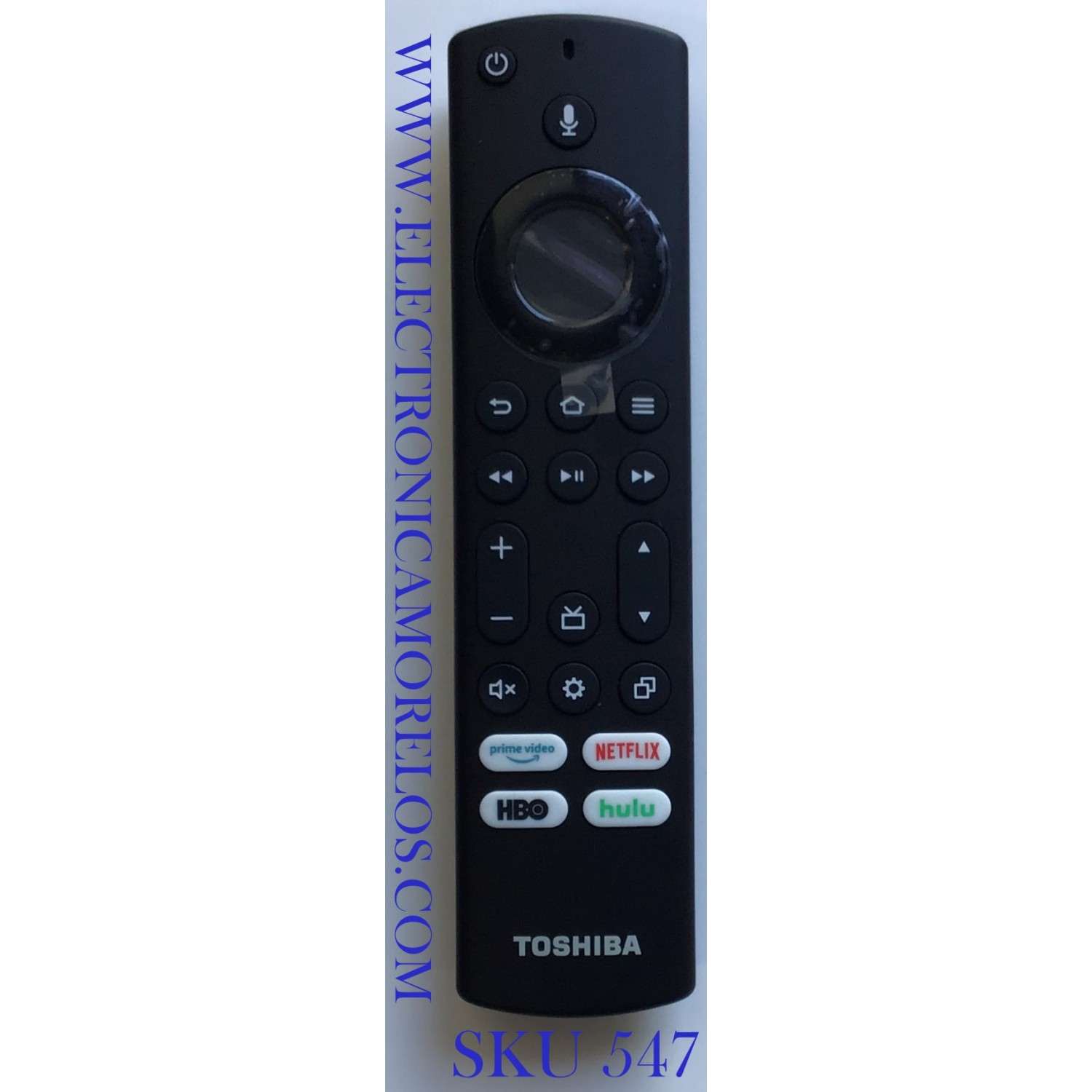 CONTROL REMOTO ORIGINAL PARA SMART TV TOSHIBA / COMANDO DE VOZ / NUMERO DE PARTE CT-RC1US-21 / 23608-YKF470 / PUW-2K19-YKF470 / MODELOS 32LF221U19 / 43LF421U19 / 43LF621U19 / 49LF421U19 / 50LF621U19 / 55LF621U19 / TF-50A810U19